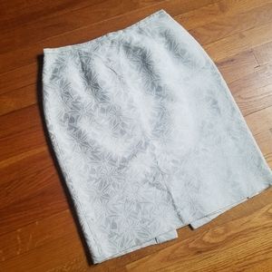 *Vintage* Neiman Marcus floral brocade print pencil skirt